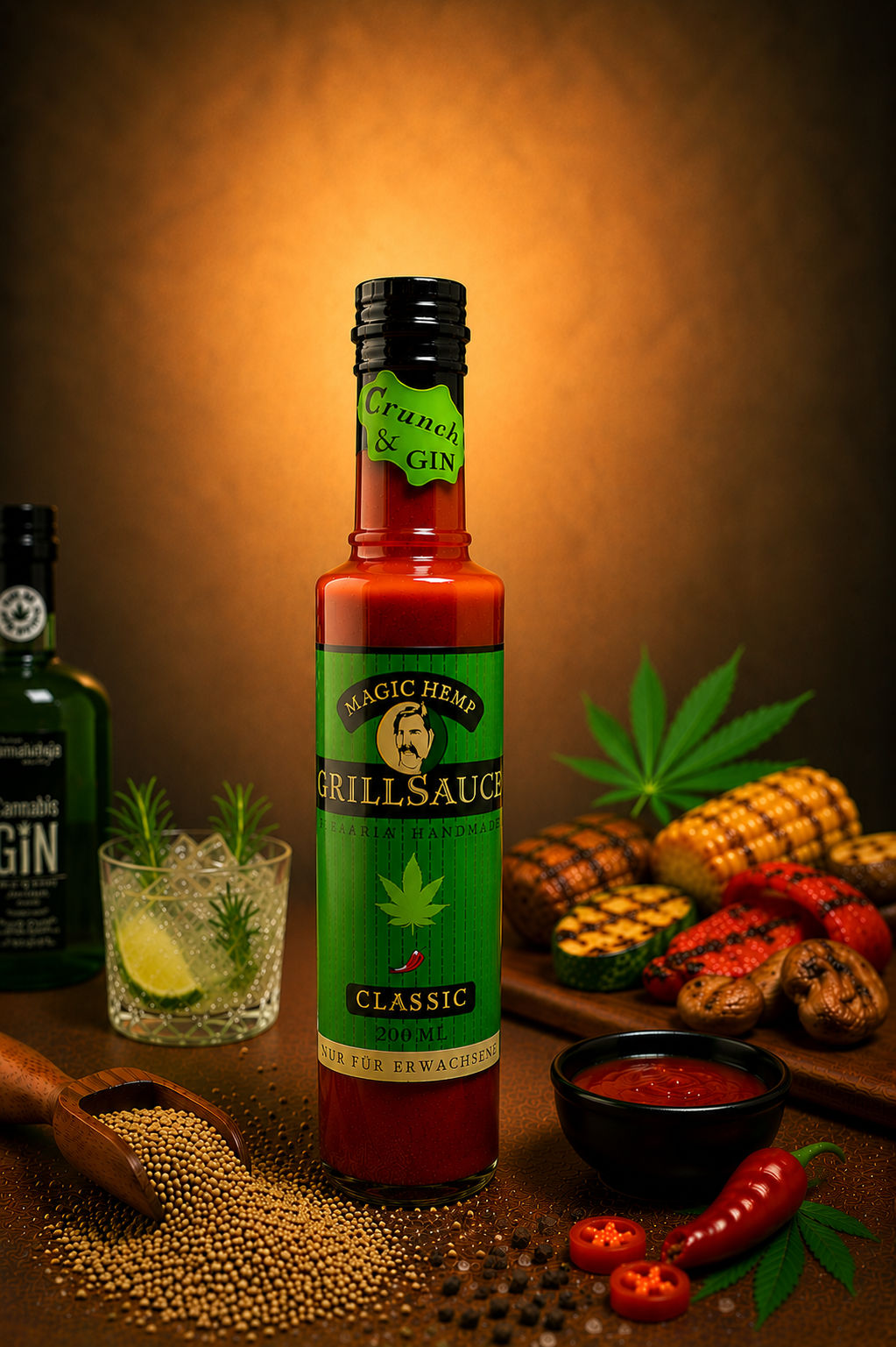 Magic Hemp Grillsauce Classic 200 ml