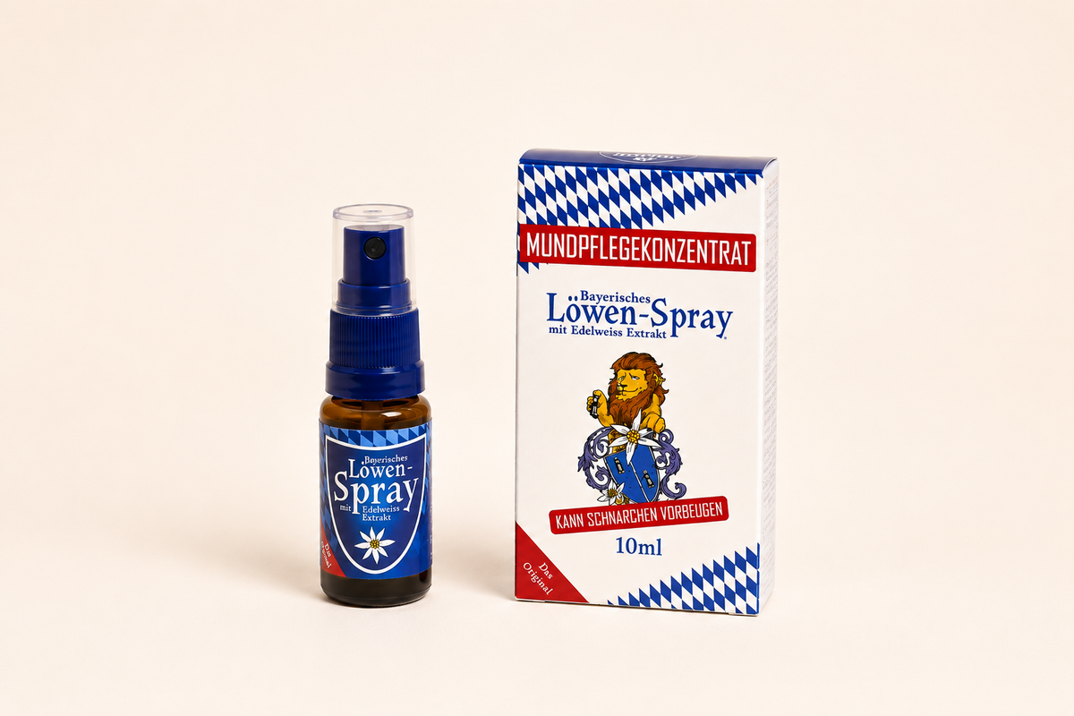 Bayrisches Löwen-Spray mit Edelweiss Extrakt