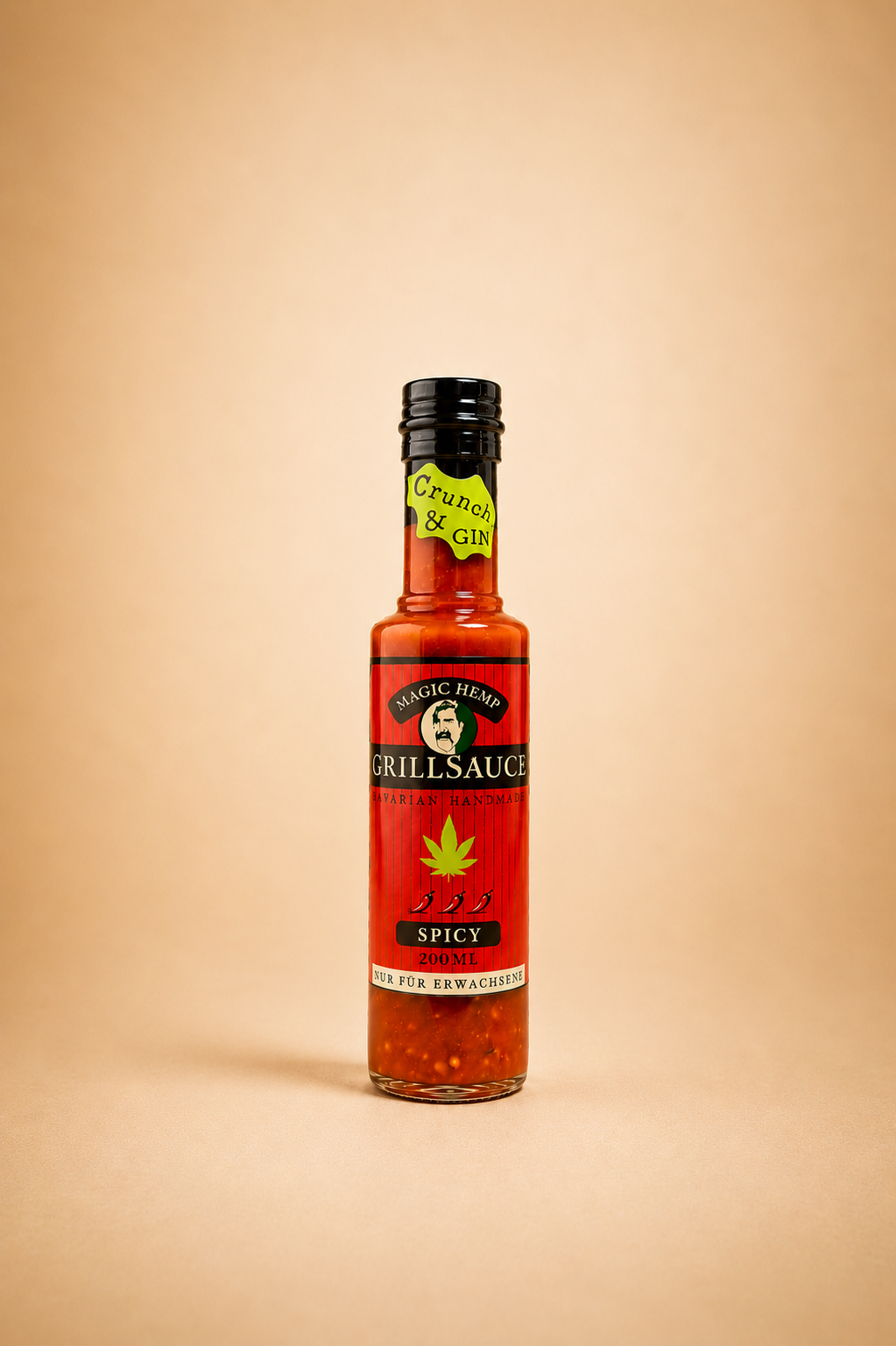Magic Hemp Grillsauce Spicy 200 ml